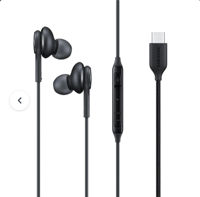 هندزفری سامسونگ مدل EO-IC100BBEGUS بدون قابلیت نویز کنسلینگ، اتصال از طریق USB Type-C، دارای میکروفون