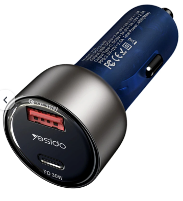 شارژر فندکی 48 وات یسیدو مدل Y52