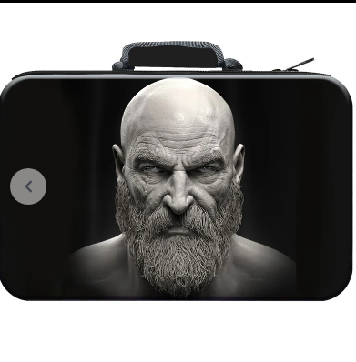 کیف حمل کنسول پلی استیشن 5 اسلیم مدل Kratos GOW