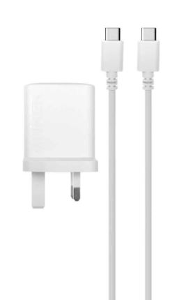 شارژر دیواری سه پین PD و فست تک پورت ANKER مدل B2347K21 20W به همراه کابل