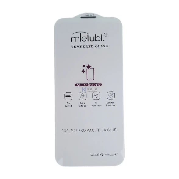 گلس بدون حاشیه برند Mietubl مدل iPhone 16 Pro