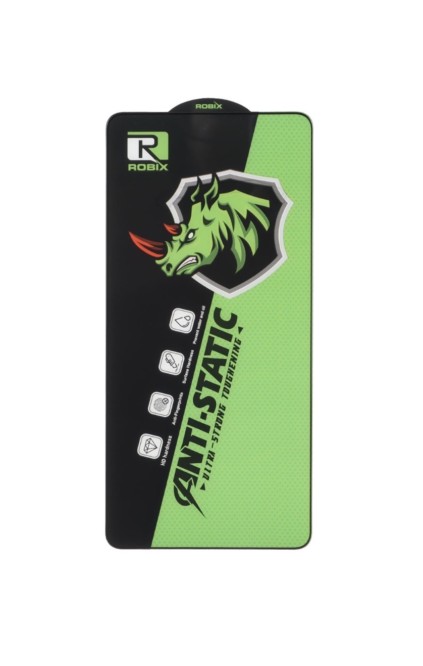 محافظ صفحه نمایش شیشه ای Full Cover Robix Anti Static ESD مدل Samsung Galaxy S26 Ultra