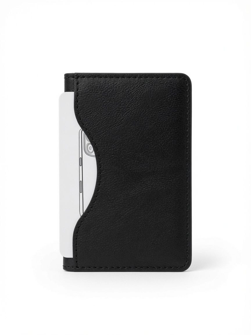 کیف پول چرمی اورجینال آیفون مدل کتابی ( لدر ولت آیفون)